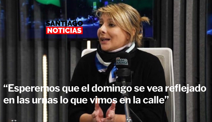 «Esperamos que el domingo se vea reflejado en las urnas lo que vimos en las calles»