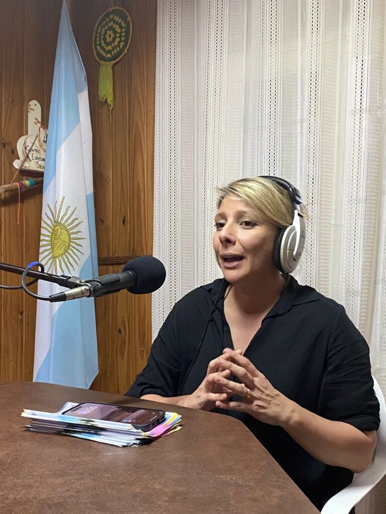 Natalia Neme llegó a la Ciudad de Selva para reunirse con productores locales