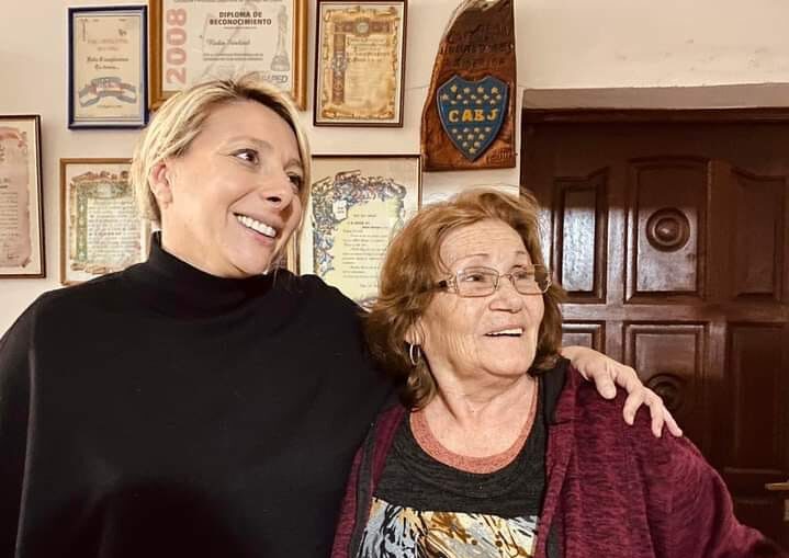 El saludo de Natalia Neme a los jubilados en su día