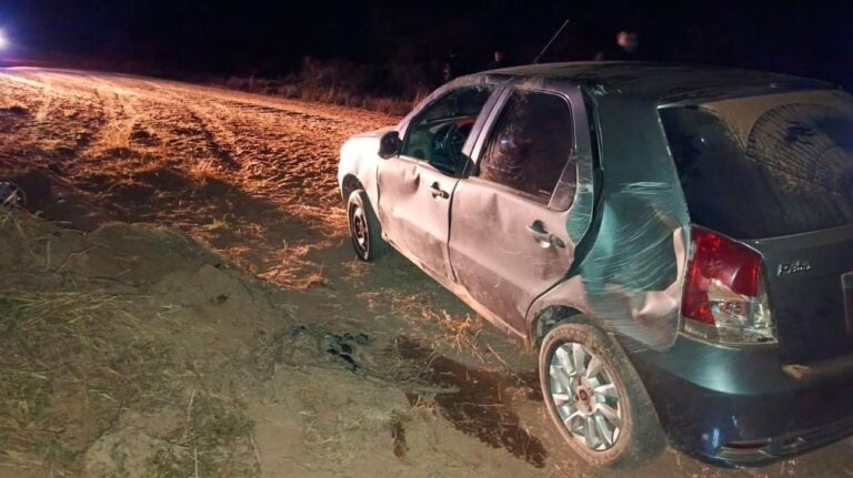 VUELCO EN LA RUTA PROVINCIAL 1: CINCO AGENTES PENITENCIARIOS SUFRIERON LESIONES LEVES