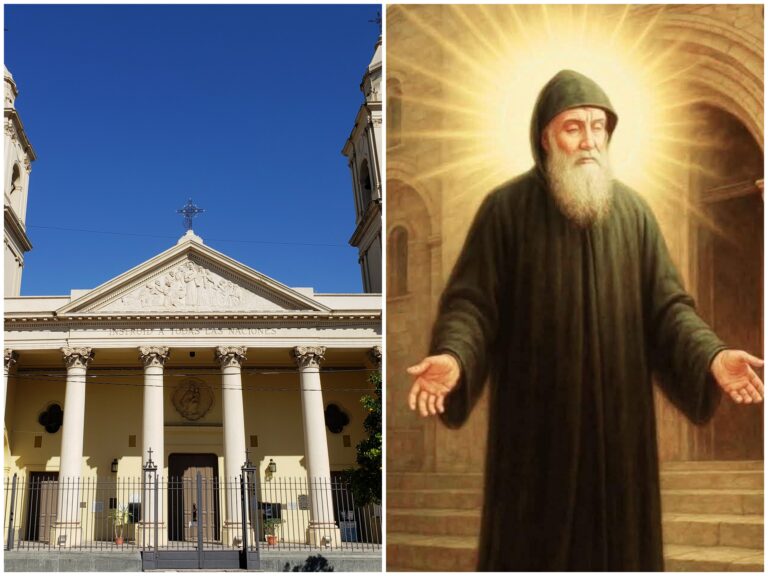 La Catedral Basílica recibirá esta noche la imagen de San Charbel