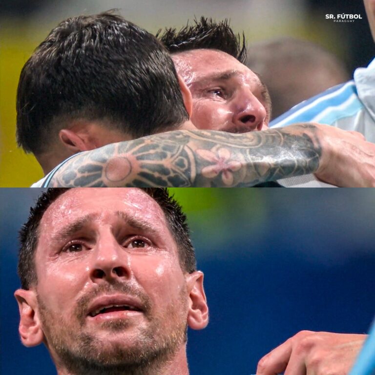Messi se emocionó hasta las lágrimas tras la clasificación de Argentina a los cuartos de final