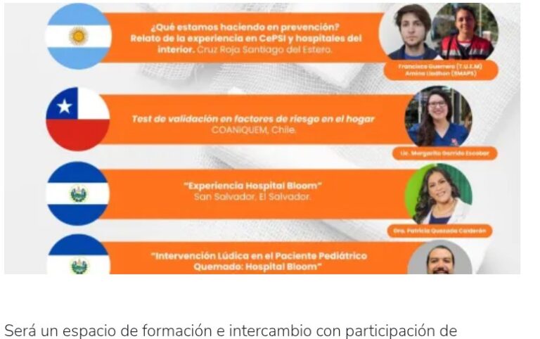 El Cepsi realizará una jornada virtual sobre prevención de quemaduras con especialistas internacionales