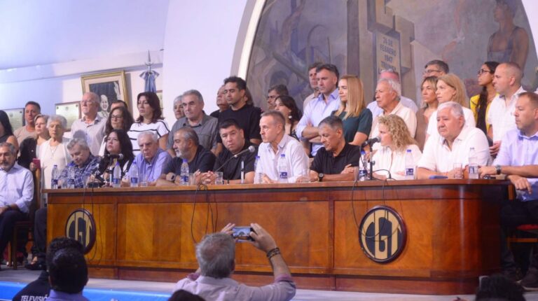 La CGT reactiva su plan de lucha y volverá a marchar contra las políticas de Javier Milei