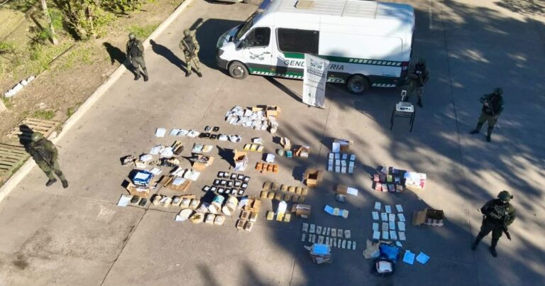 INCINERARON MÁS DE 138 KILOS DE DROGA SECUESTRADA EN OPERATIVOS VINCULADOS A SANTIAGO DEL ESTERO