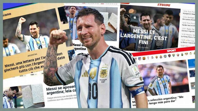 EL MUNDO DEL FÚTBOL SE RINDIÓ ANTE MESSI: HOMENAJES Y EMOCIÓN TRAS SU DESPEDIDA DE LA SELECCIÓN