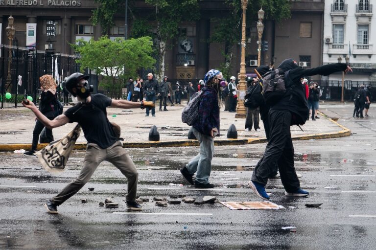 EL GOBIERNO PRESENTÓ UNA DENUNCIA PENAL TRAS LOS INCIDENTES EN LA MARCHA UNIVERSITARIA